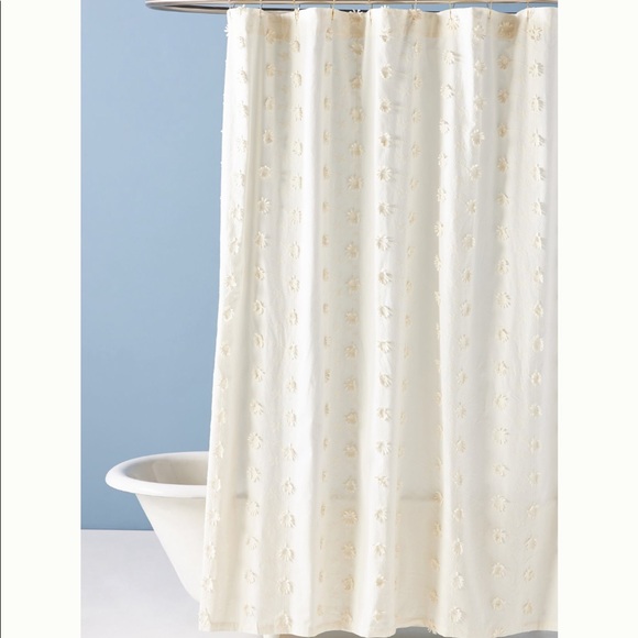 Anthropologie Other - Anthropologie Liliana Lace Shower Curtain